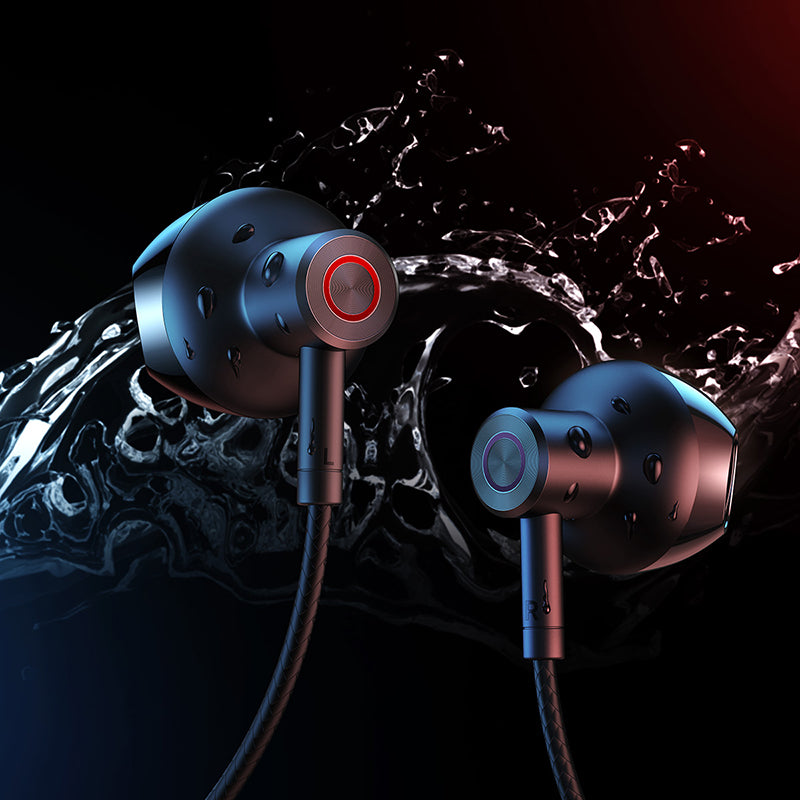 Baseus Bowie P1 Half In-Ear Neckband Wireless Earphones - Black