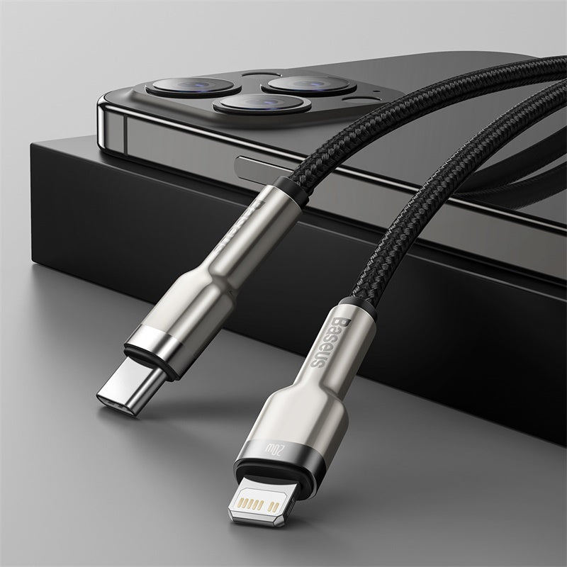 Baseus Cafule Series Metal Type-C to Lightning 20W Data Charging Cable