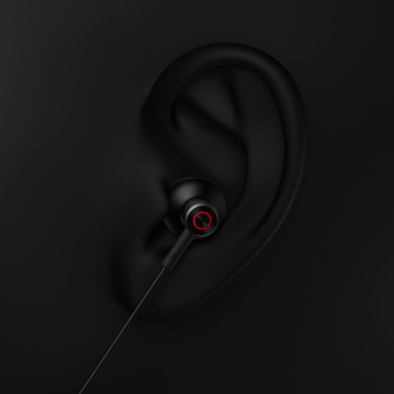 Baseus Bowie P1 Half In-Ear Neckband Wireless Earphones - Black