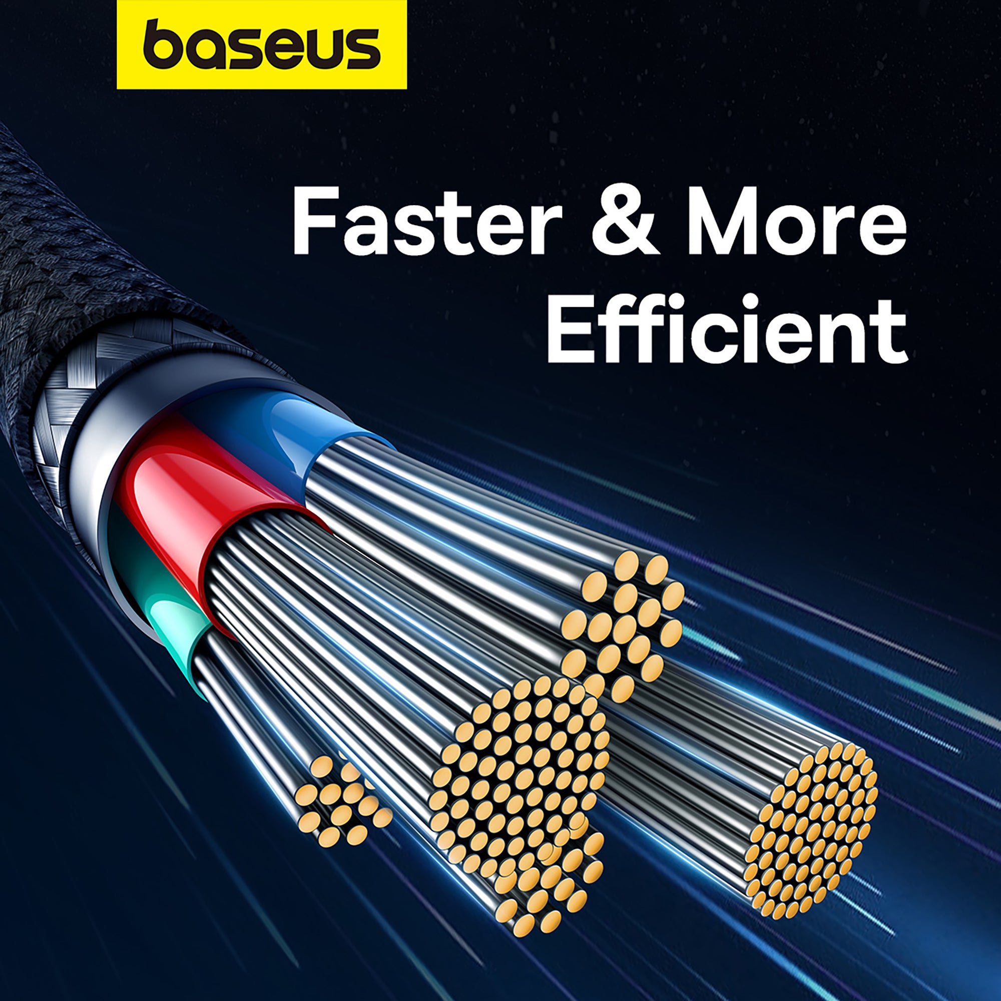 Baseus Unbreakable Series Fast Charging Data Cable Type-C to iP 20W 1m Cluster Black