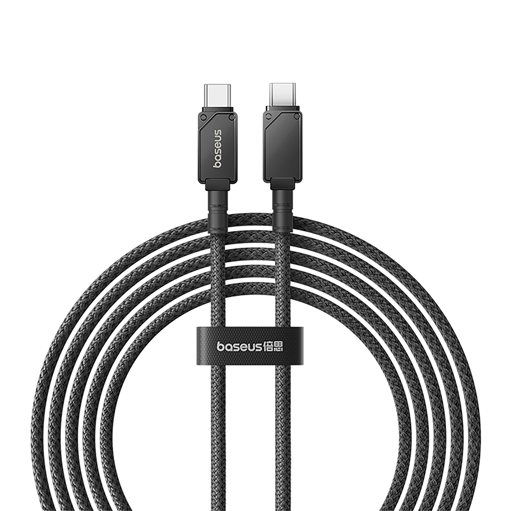 Baseus Unbreakable Series Fast Charging Data Cable Type C to Type C 100W 2m Cluster Black