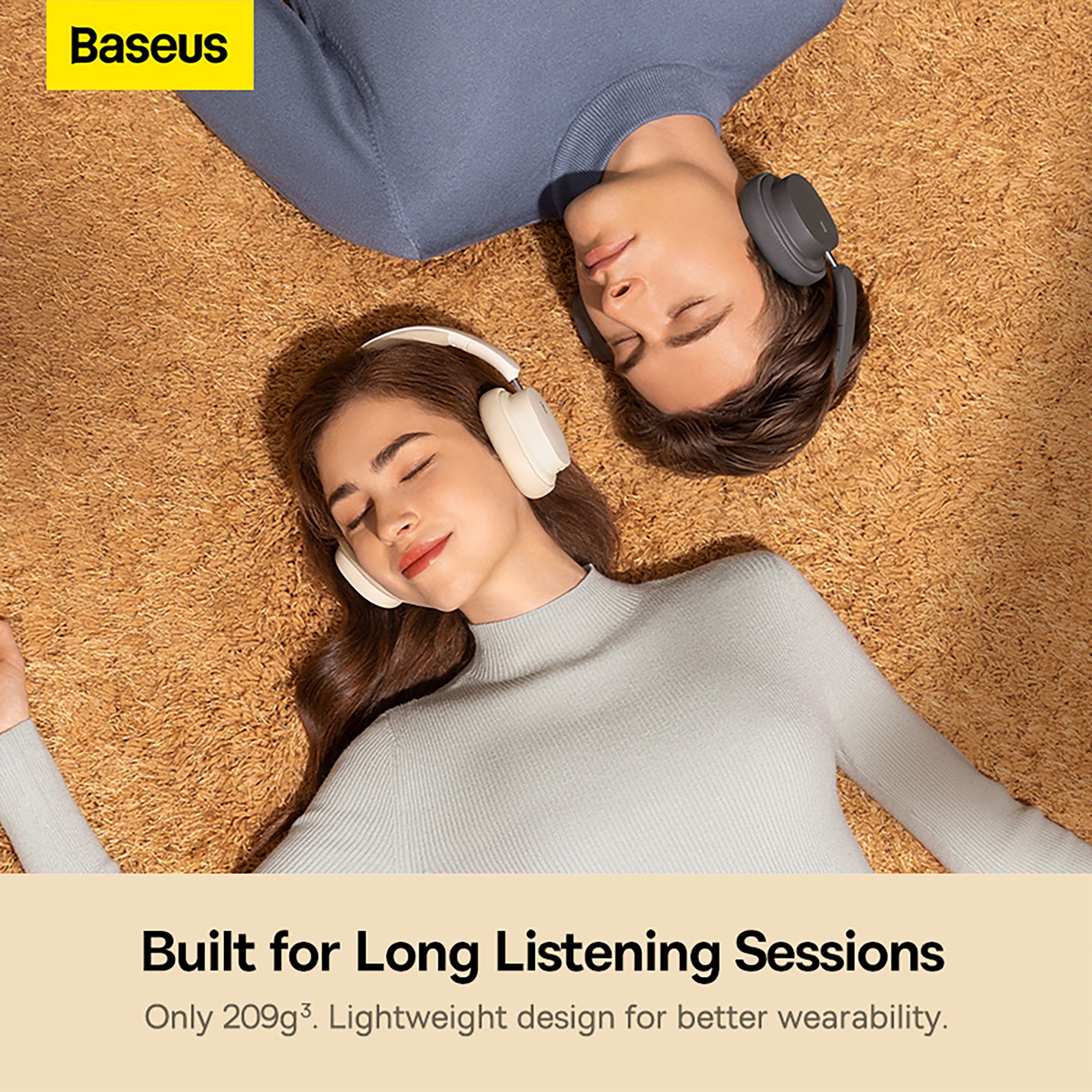 Baseus Bowie D05 Wireless Headphones - Cluster Black