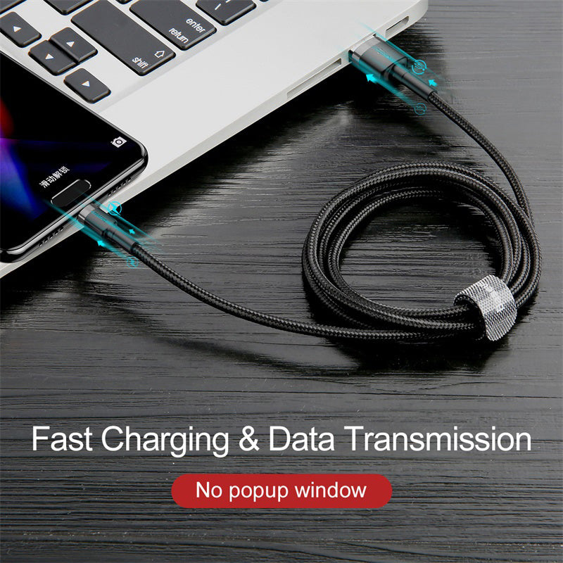 Baseus Cafule Series Fast Charging and Data Cable USB to Type C 2A 2M Gray