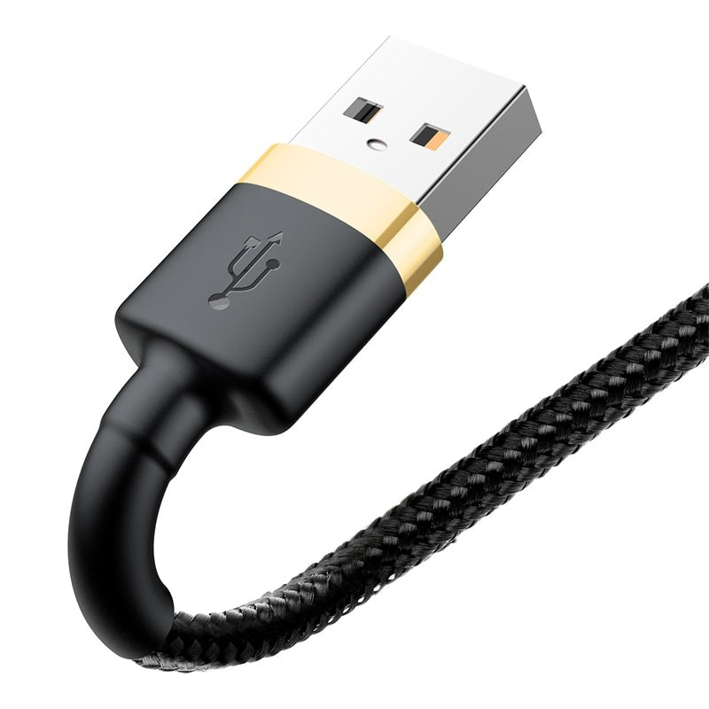 Baseus Cafule Series Fast Charging and Data Cable USB to iOS 1.5A 2M Black