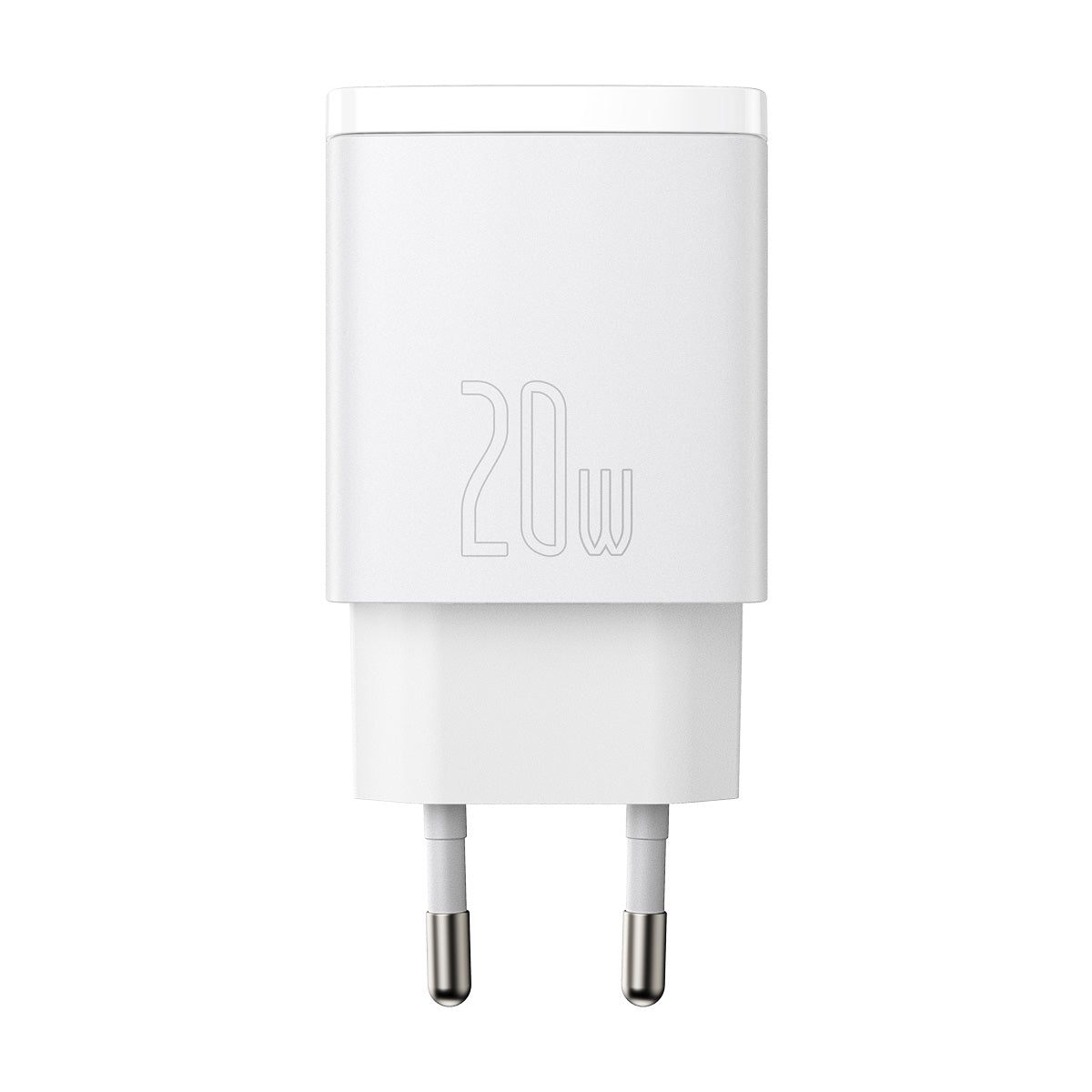 Baseus Compact Fast Charger with 1 USB-A and 1 USB Type-C 20W