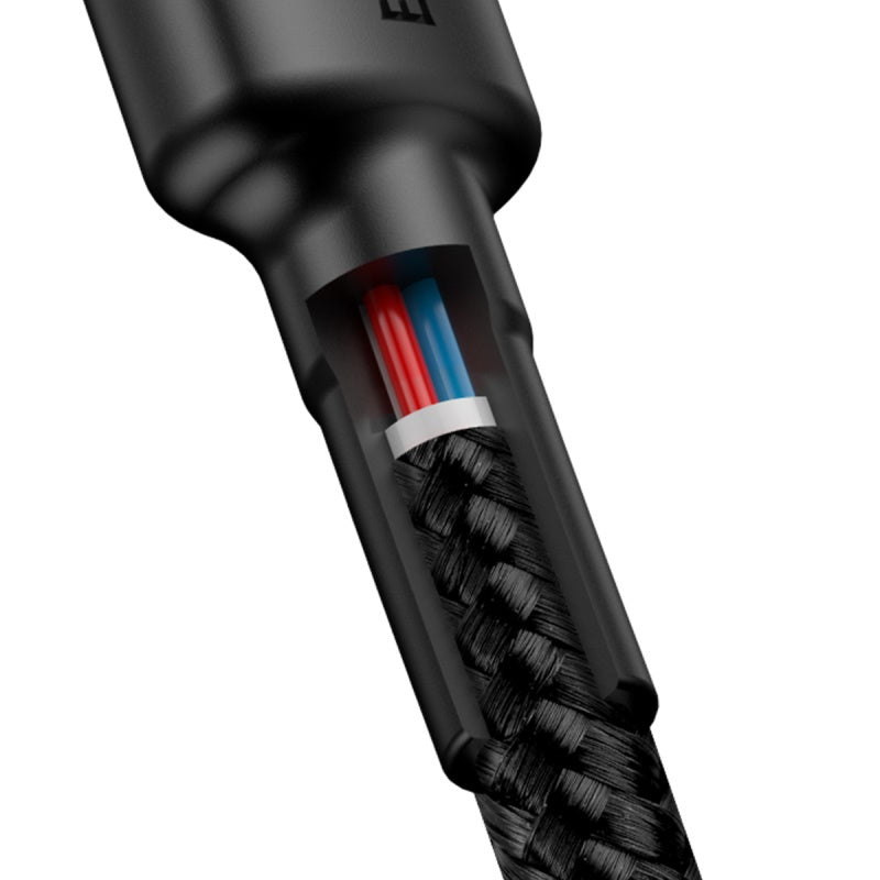 Baseus Cafule Series Fast Charging and Data Cable Type C to Type C 60W 1M Black
