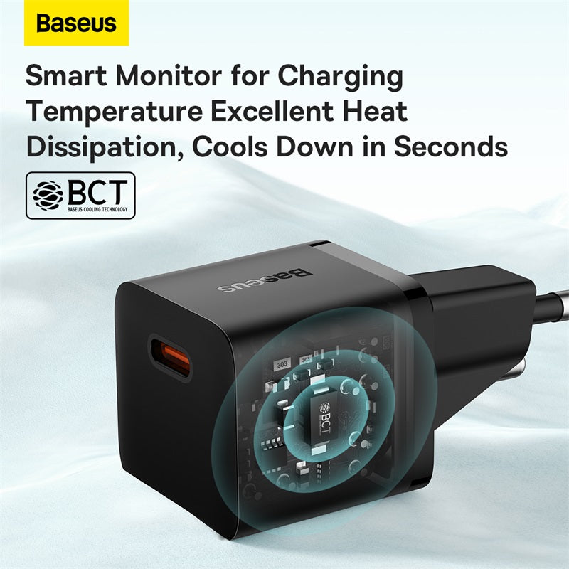 Baseus GaN5 Series Fast Charger Mini PD 20W