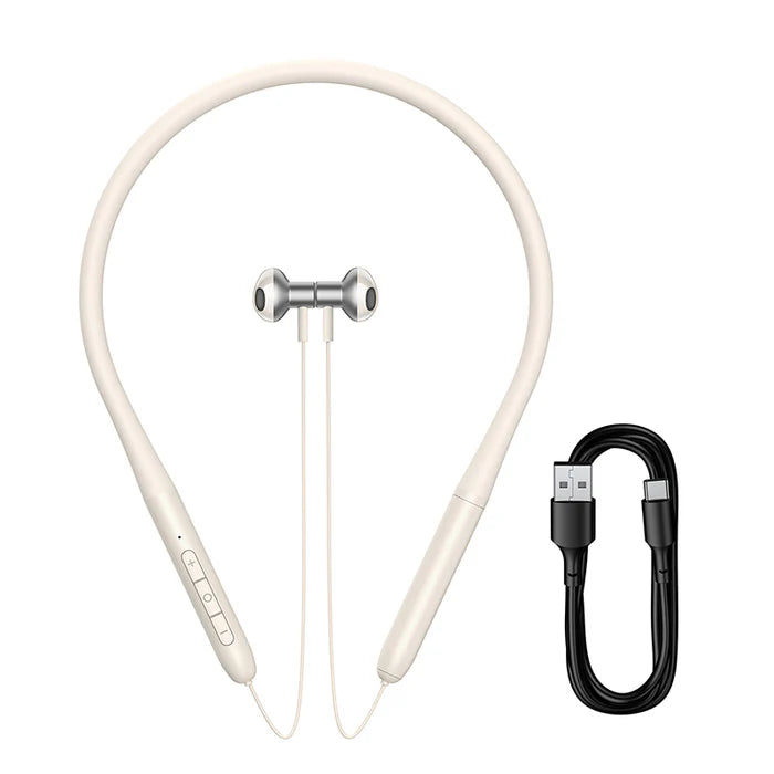 Baseus Bowie P1 Half In-Ear Neckband Wireless Earphones - Black