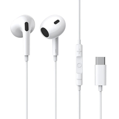 Baseus Encok CZ17 Semi-In-Ear Wired Earphones Moon White