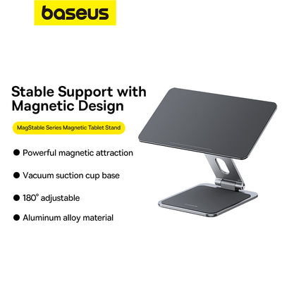 Baseus MagStable Series Magnetic Tablet Stand for iPad 12.9 - Space Grey