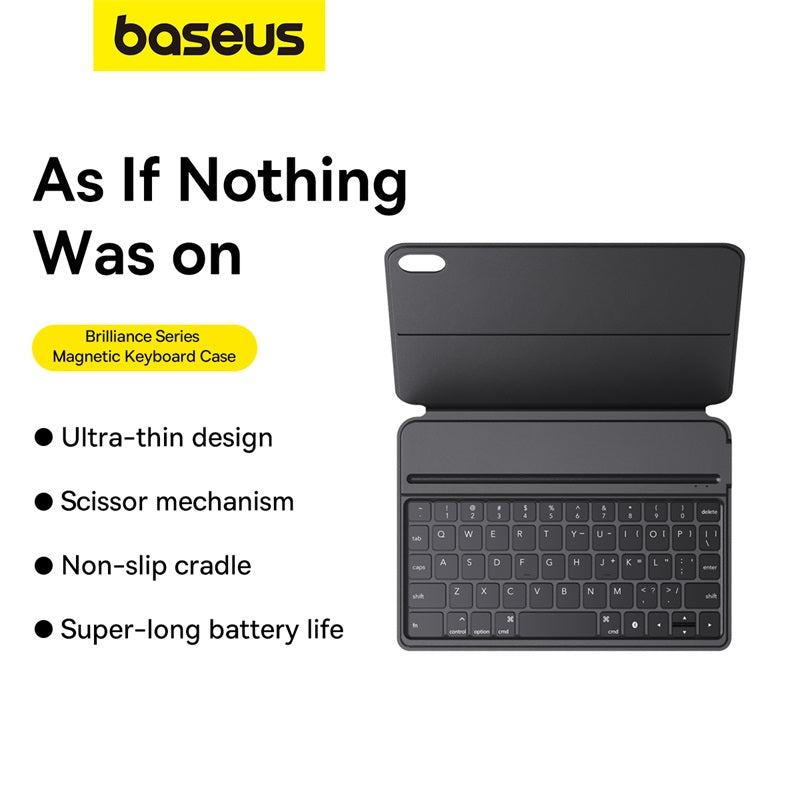 Baseus Brilliance Series Magnetic Keyboard Case for Pad