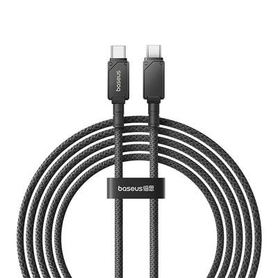 Baseus Unbreakable Series Fast Charging Data Cable Type C to Type C 100W 2m Cluster Black