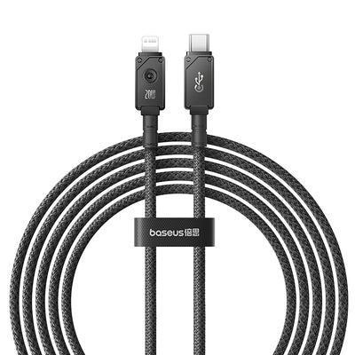 Baseus Unbreakable Series Fast Charging Data Cable Type C to iP 20W 2m Cluster Black