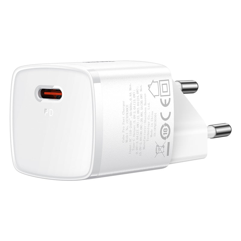 Baseus Cube Pro Fast Charger Type-C 30W EU