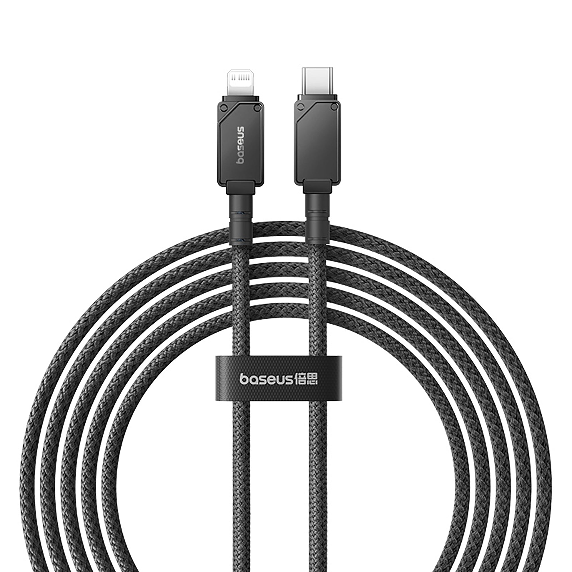 Baseus Unbreakable Series Fast Charging Data Cable Type C to iP 20W 2m Cluster Black