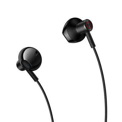 Baseus Bowie P1 Half In-Ear Neckband Wireless Earphones - Black
