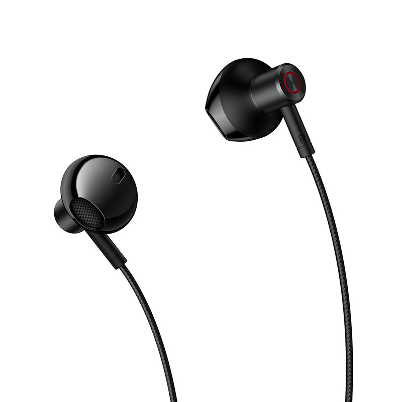 Baseus Bowie P1 Half In-Ear Neckband Wireless Earphones - Black