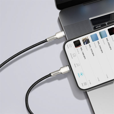 Baseus Cafule Series Metal Type-C to Lightning 20W Data Charging Cable