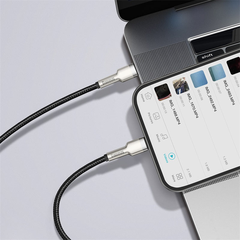 Baseus Cafule Series Metal Type-C to Lightning 20W Data Charging Cable