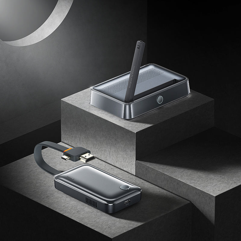 Baseus 4K Wireless Display Dongle Adapter Grey