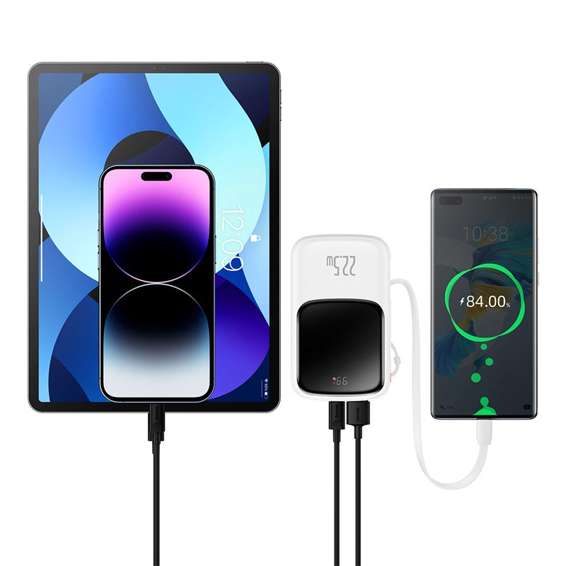 Baseus Qpow Pro Digital Display Fast Charge Power Bank 10000mAh 22.5W Type C