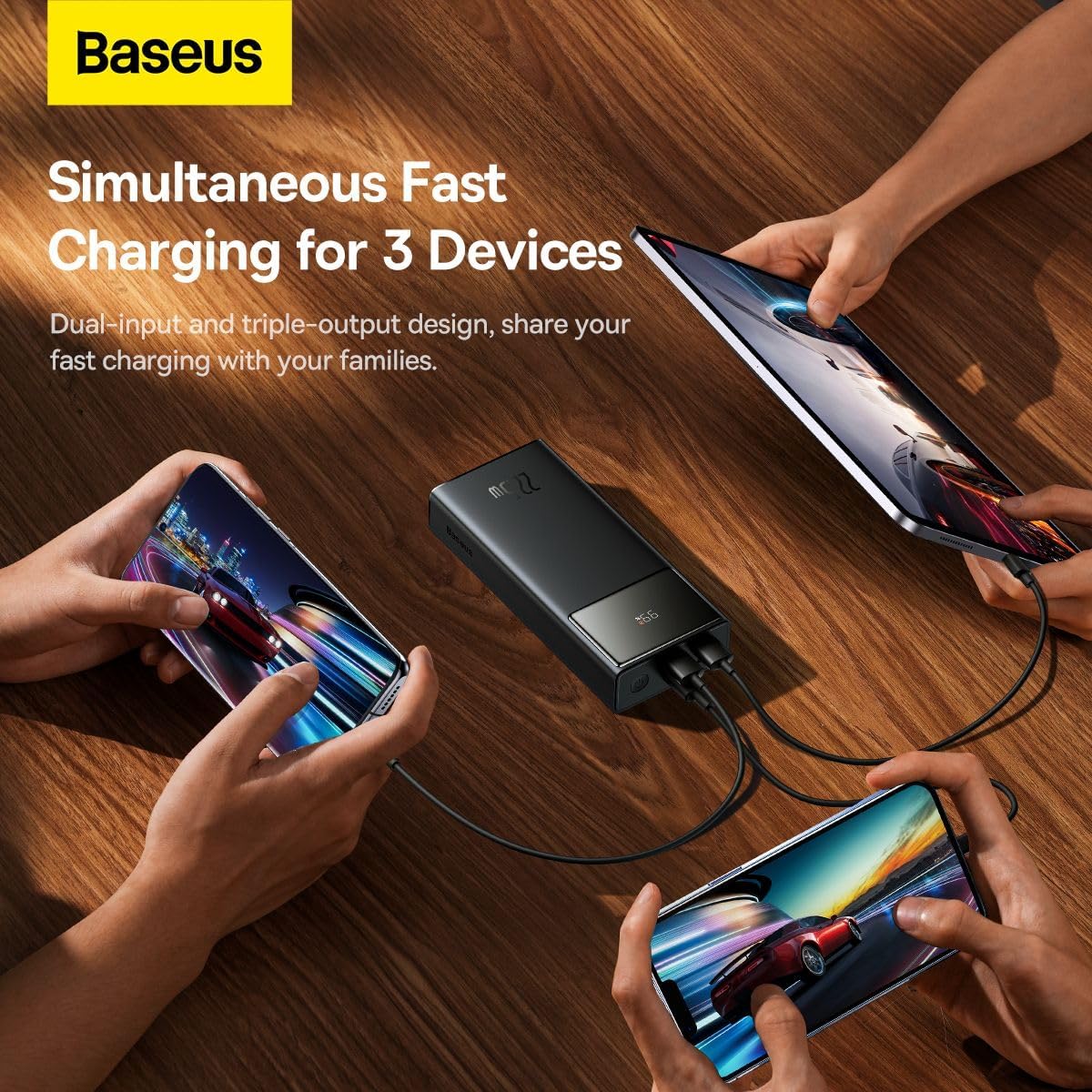 Baseus Star-Lord Digital Display Fast Charge Power Bank 30000mAh 22.5W