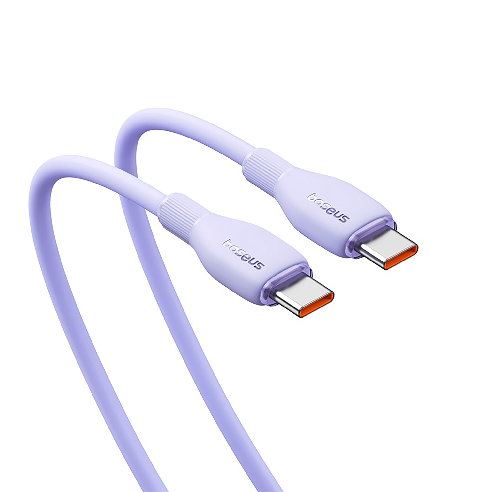 Baseus Pudding Series Fast Charging Cable Type-C to Type-C 100W 1.2m - Nebula Purple