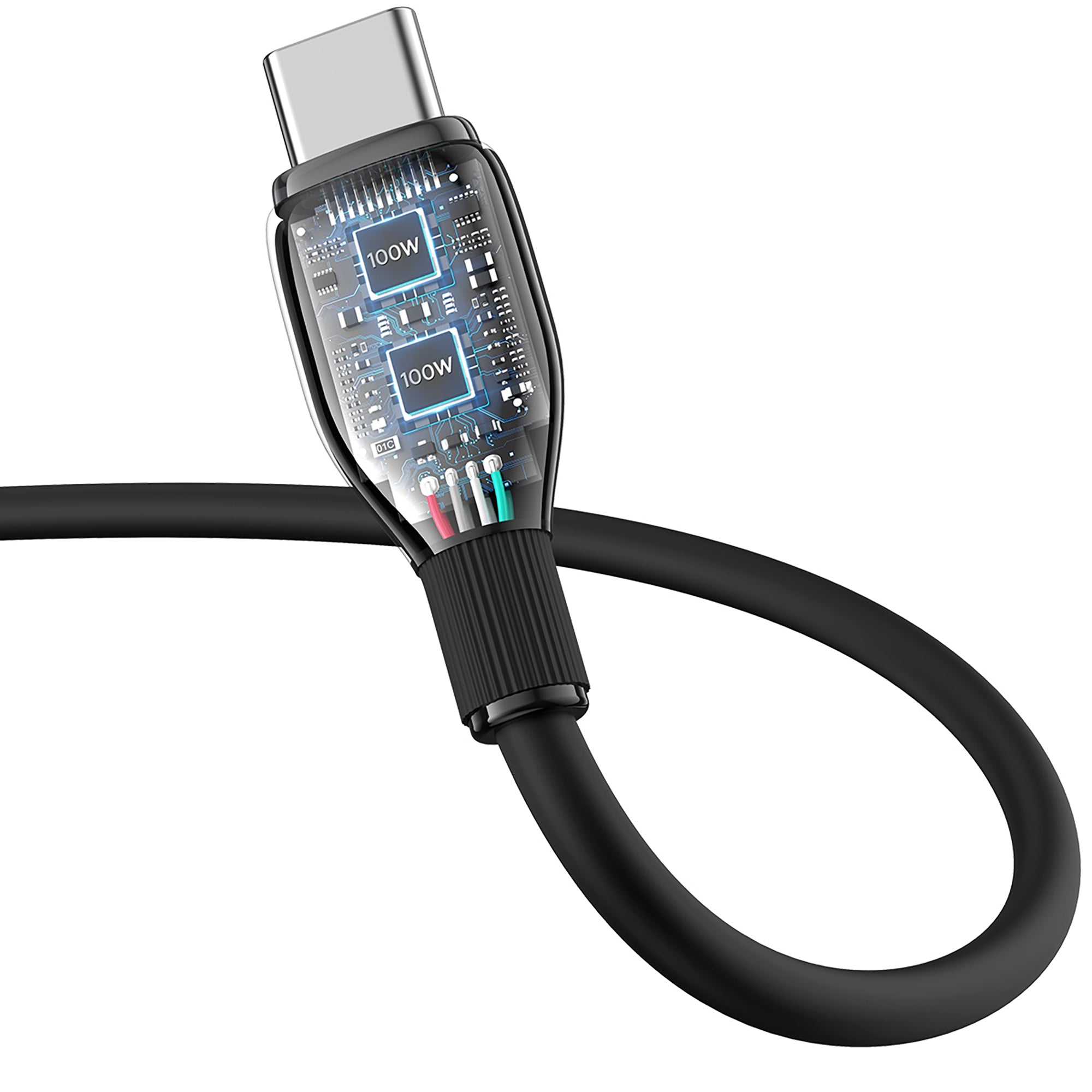Baseus Pudding Series Fast Charging Cable Type C to Type C 100W 2m