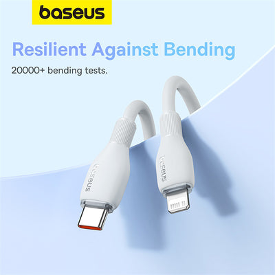 Baseus Pudding Series Fast Charging Cable Type-C to iP 20W 1.2m - Stellar White