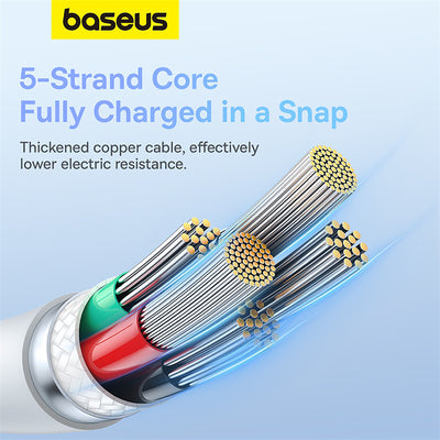 Baseus Pudding Series Fast Charging Cable Type-C to iP 20W 1.2m - Stellar White