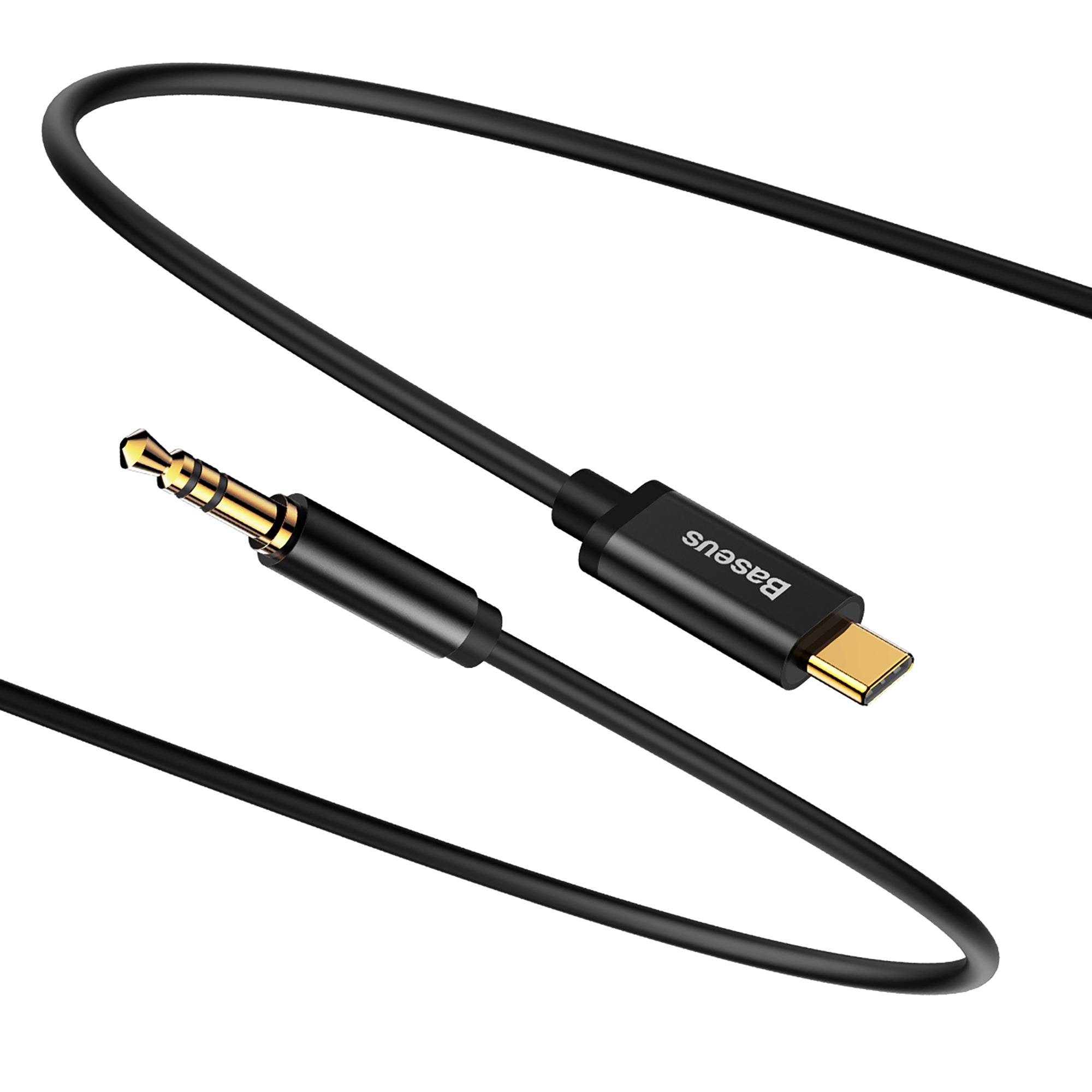 Baseus Yiven Type-C male To 3.5 male Audio Cable M01 - Black