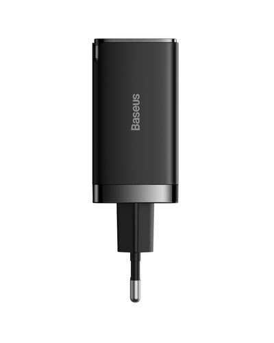 Baseus GaN5 Pro Fast Charger 2C+U 65W EU Adapter - Black
