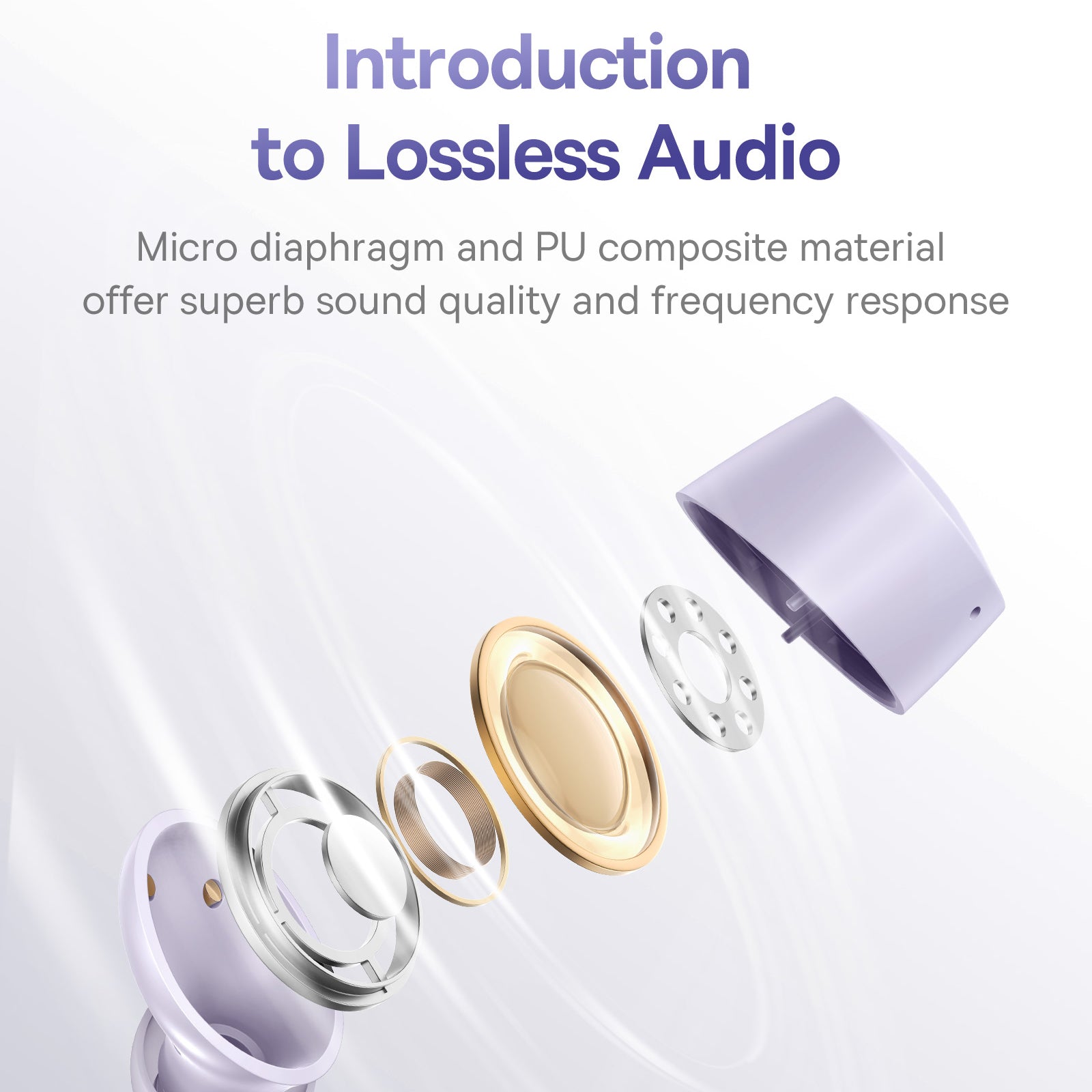 Baseus Bowie E18 True Wireless Earphones - Star Purple