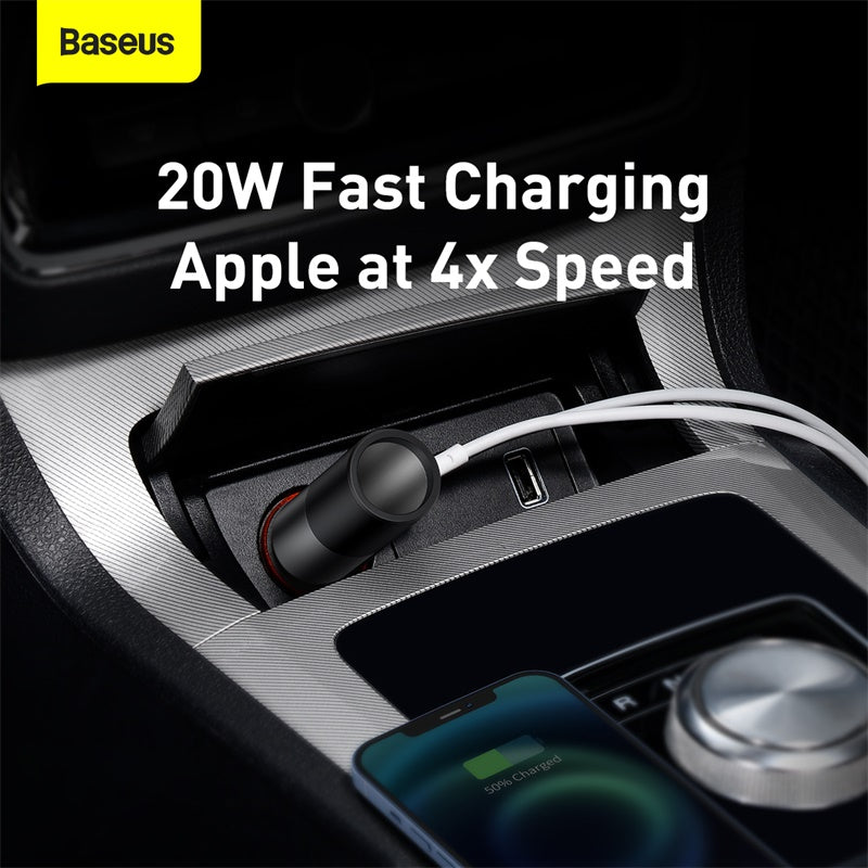 Baseus Share Together 120W 2 in 1 Car Charge