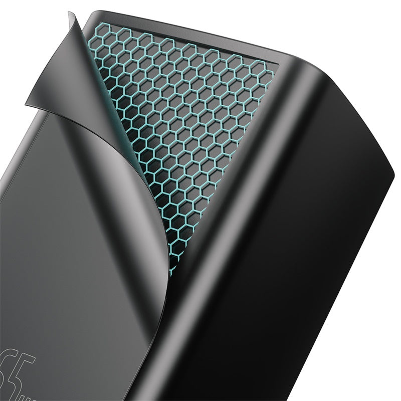 Baseus GaN2 Lite Quick Charger 65W Type-C & USB EU - Black