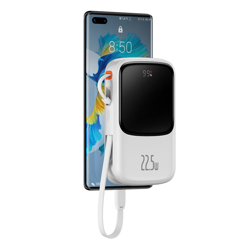 Baseus Qpow Pro Digital Display Fast Charge Power Bank 10000mAh 22.5W Type C