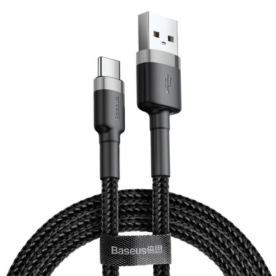 Baseus Cafule Series Fast Charging and Data Cable USB to Type C 2A 2M Gray