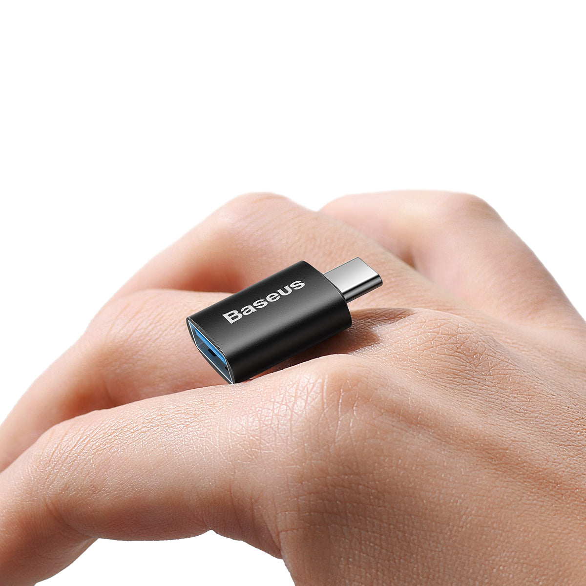 Baseus Ingenuity Series Mini Female OTG Adaptor Type-C to USB-A 3.1 Black