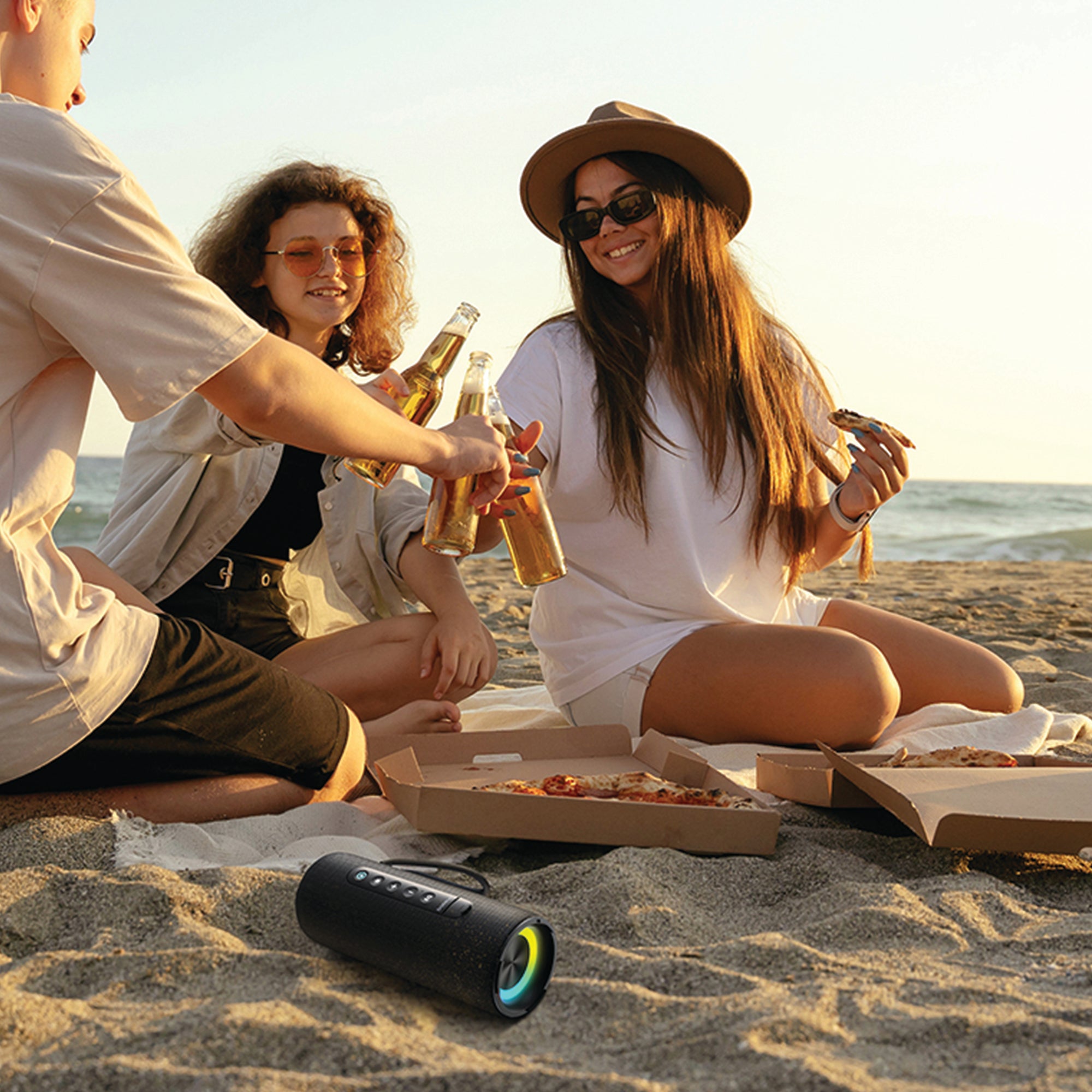 Baseus AeQur VO20 Portable Wireless Speaker - Cluster Black