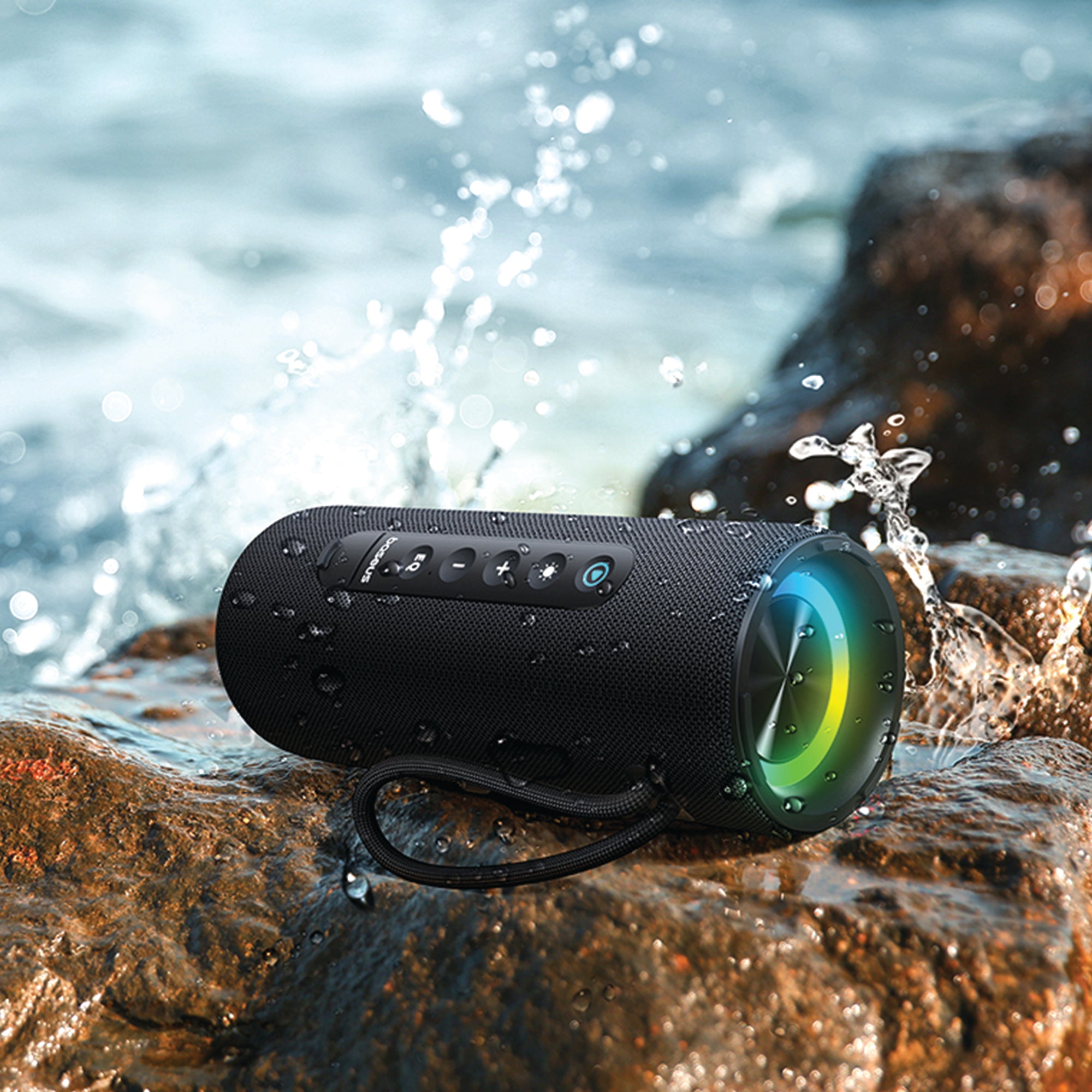 Baseus AeQur VO20 Portable Wireless Speaker - Cluster Black