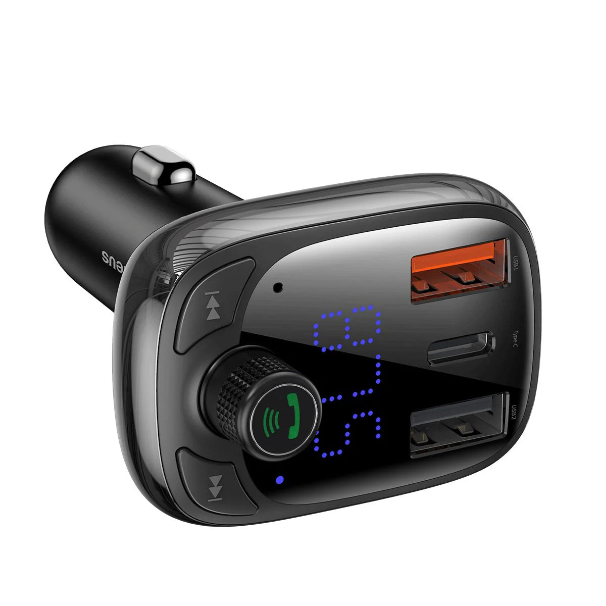 Baseus T Typed S-13 PPS MP3 Car Charger FM Transmitter