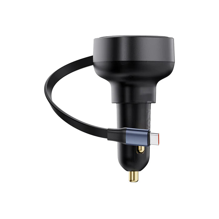 Enjoyment Pro Car Charger 1U  + C & iP Cable 60W