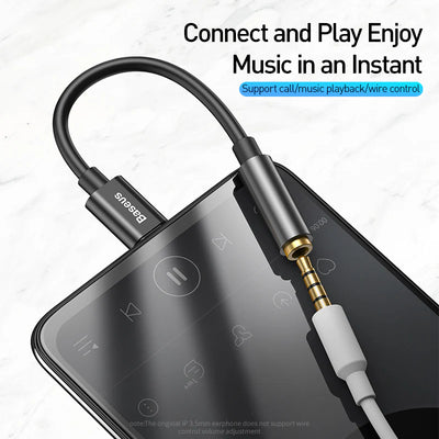 Baseus L54 Type C to 3.5mm Female Headphones Adapter