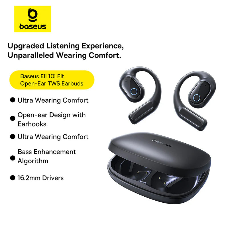 Baseus Eli 10i Fit Open-Ear TWS EarbudsA00080600123-00 Sale priceR